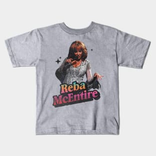 Reba McEntire // 90s Retro Classic Design Kids T-Shirt